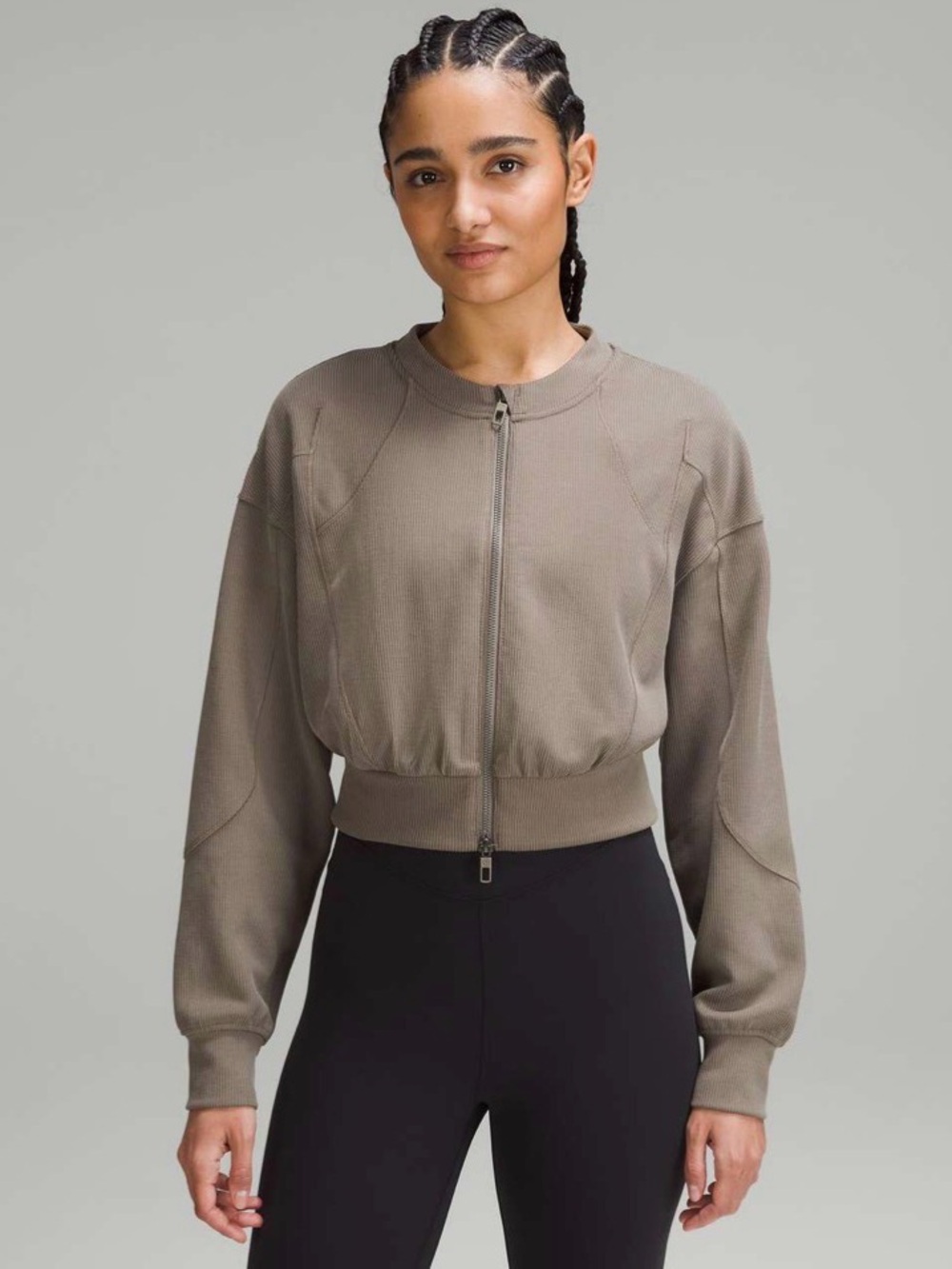 Lululemon Ribbed Softstreme Cropped Jacket
Nomad